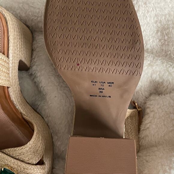 Anthropologie Vicenza Jeweled Summertime Heels - Picture 6 of 7